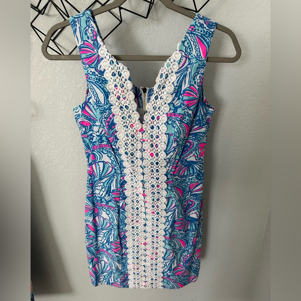 Blue and pink Lily Pulitzer dress for Target - size 4